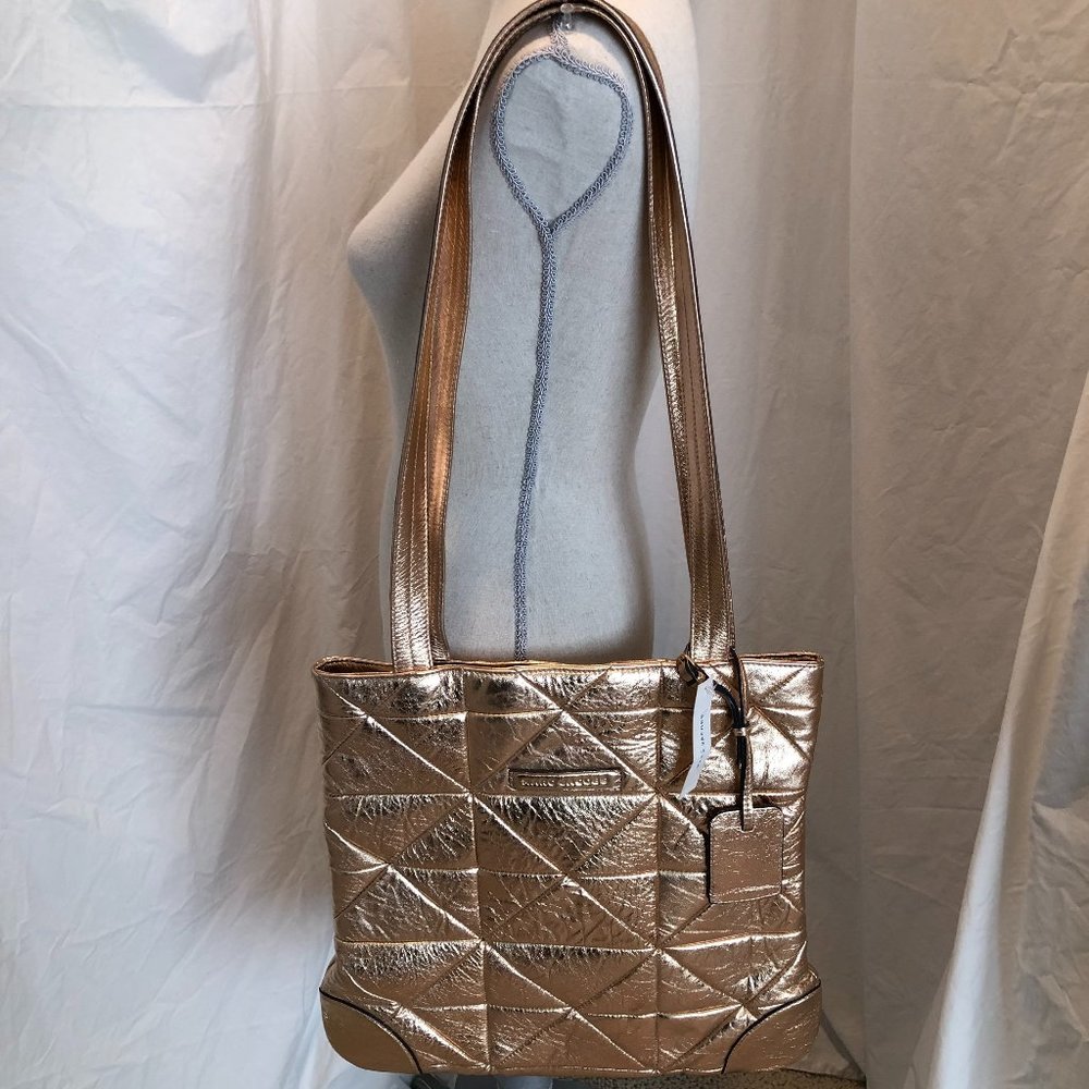 Marc Jacobs metallic tote